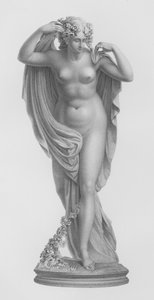 Euphrosyne, vyryl W Roffe ze sochy od Sira R Westmacotta, RA (rytina)