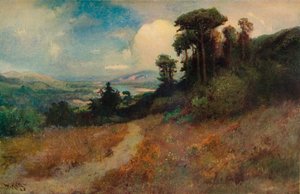 Blízko ústí ruské řeky, Sonoma County, Kalifornie, c1878