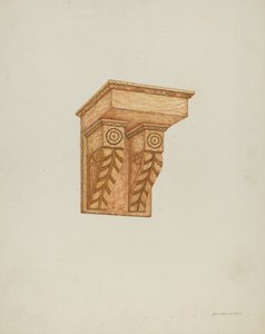 Architektonický detail (nástěnné konzoly)