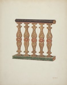 Choir Rail, 1939. od William Kieckhofel