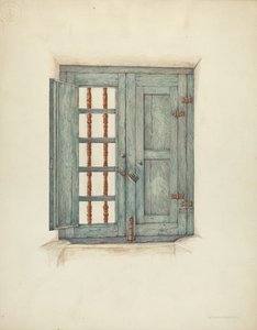 okenice a detaily, c. 1939.
