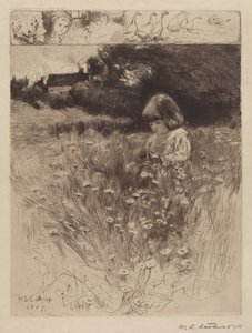 Červená Karkulka od William Langson Lathrop