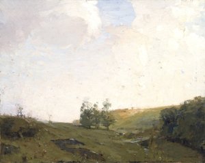 Tři stromy, konec 19.-začátek 20. století. od William Langson Lathrop