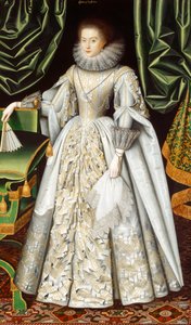 Diana Cecil (olej na plátně)