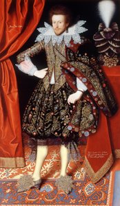 Edward Sackville c.1613 (olej na plátně)