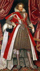 Philip Herbert, 4. hrabě z Pembroke, kolem roku 1615 od William Larkin