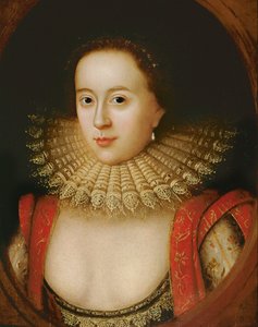 Portrét Frances Howardové (1590-1632) hraběnka ze Somersetu, kolem roku 1615