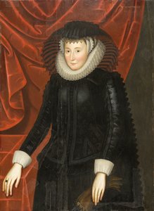 Portrét lady Katherine Smythe Scott (cca 1564-1616), cca 1625 (olej na dubovém panelu)