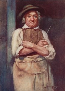 Ilustrace pro The Deserted Village od Olivera Goldsmitha (barevné lito) od William Lee Hankey