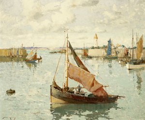 Blízko ústí Seiny od William Lee Hankey