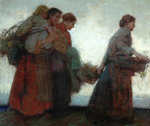 Na hrázích (olej na plátně) od William Lee Hankey
