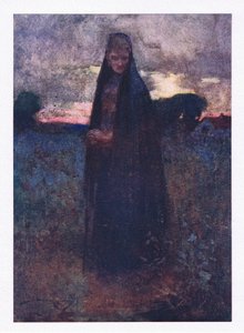 Odešla jen ze všech neúprosných vlaků, smutná historička zamyšlené pláně (barva litho) od William Lee Hankey