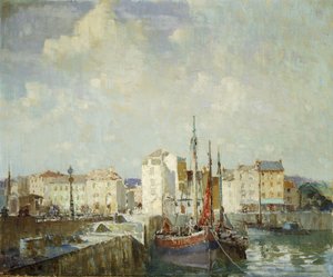 Vnitřní přístav, Dieppe od William Lee Hankey