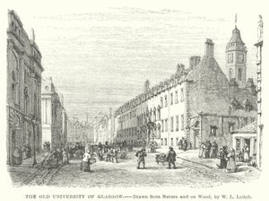 The Old University of Glasgow (rytina)