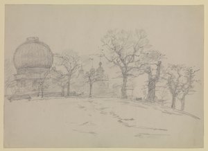 Greenwich (Královská observatoř) od William Lionel Wyllie