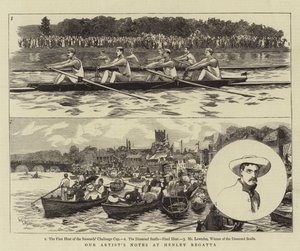 Zápisky našeho umělce na Henley Regatta od William Lionel Wyllie