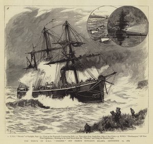 Vrak HMS Phoenix u Ostrova prince Edwarda, 12. září 1882