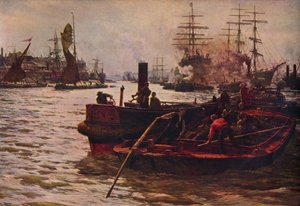 Dřina, třpyt, lesk a bohatství, 1883 1935 od William Lionel Wyllie