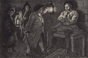 Bailie objeví Rob Roye ve vězení od William Lockhart Bogle