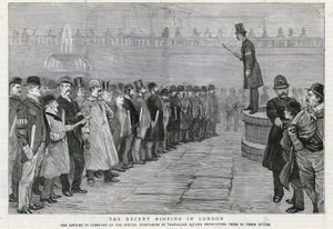 Nedávné nepokoje v Londýně od William Lockhart Bogle