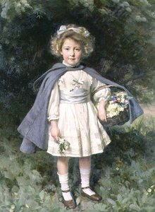 Portrét Patricie Anley od William Logsdail
