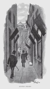 Austin Friars (litho) od William Luker