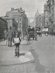 Cannon Street, 1891 od William Luker