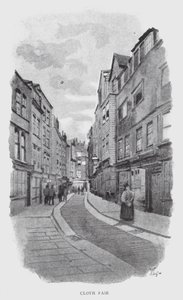 Cloth Fair (litho) od William Luker