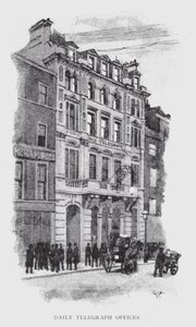 Denní telegrafní úřady (litho) od William Luker