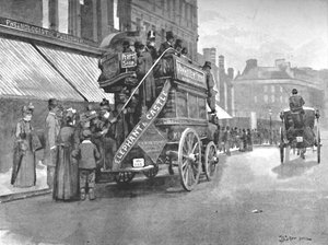 New Bridge Market - Zápas o autobus, 1891
