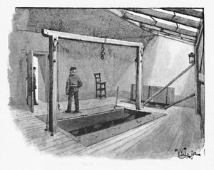 Newgate - The Gallows, 1891