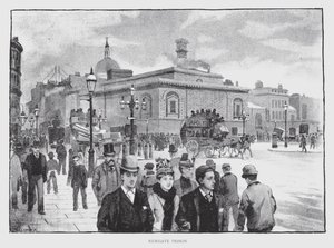 Vězení Newgate (litho) od William Luker