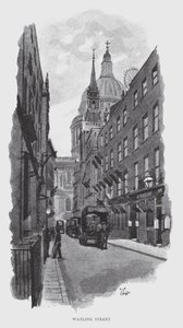 Walting Street (litho) od William Luker