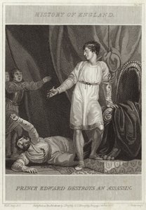 Princ Edward zničí vraha od William Marshall Craig