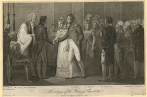 Svatba princezny Charlotte od William Marshall Craig