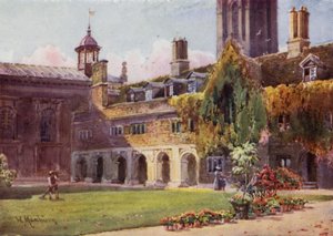 Dvůr a klášter v Pembroke College