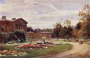 Downing College od vchodu na Regent Street od William Matthison