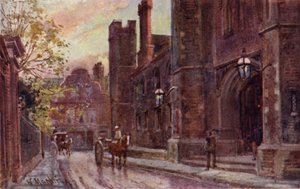 Vstupní brána, Queens College od William Matthison