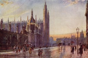 Brána a kaple Kings College, Twilight Effect od William Matthison