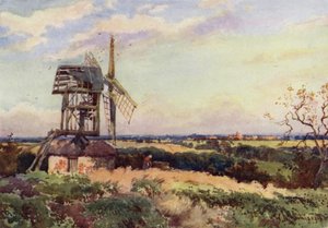 Větrný mlýn Madingley od William Matthison