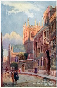 Merton College Tower, Corpus Christi Gateway od William Matthison