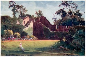 Oxford City Wall, New College Garden od William Matthison