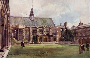 Hala Trinity College z Neviles Court od William Matthison