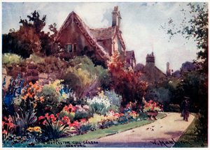 Zahrada Worcester College od William Matthison