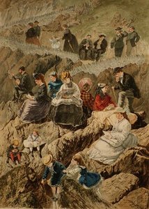 Návštěvníci v Ilfracombe, Severní Devon