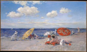 Am Meer od William Merritt Chase