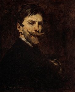 Německy: Autoportrét od William Merritt Chase