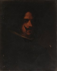 Hlava muže od William Merritt Chase