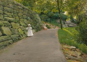 V parku od William Merritt Chase