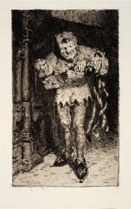 Dvorní šašek od William Merritt Chase